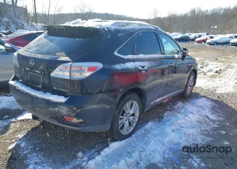 2010 Lexus Rx 450H z USA, uszkodzony, nr VIN JTJZB1BA7A2002733